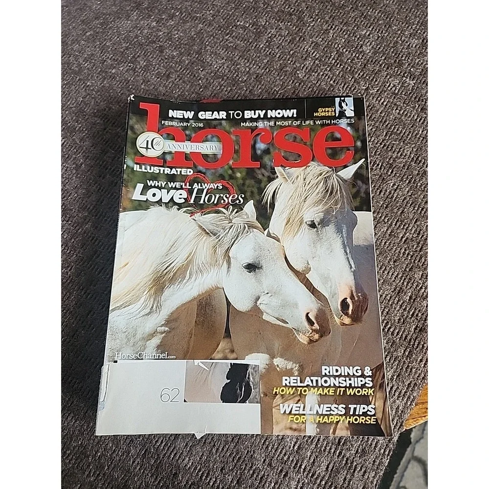 horse illustrated magazine 2016 Year Every Month Address Removed